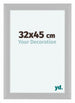 Como MDF Cadre Photo 32x45cm Blanc Mat De Face Mesure | Yourdecoration.fr