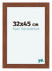 Como MDF Cadre Photo 32x45cm Noyer De Face Mesure | Yourdecoration.fr