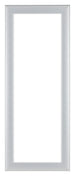 Como MDF Cadre Photo 33x98cm Argent Mat De Face | Yourdecoration.fr