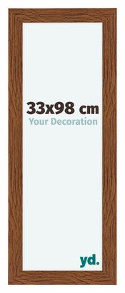 Como MDF Cadre Photo 33x98cm Chene Rustique De Face Mesure | Yourdecoration.fr