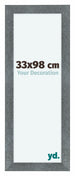 Como MDF Cadre Photo 33x98cm Fer Patine De Face Mesure | Yourdecoration.fr