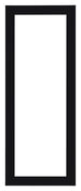 Como MDF Cadre Photo 33x98cm Noir Brillant De Face | Yourdecoration.fr