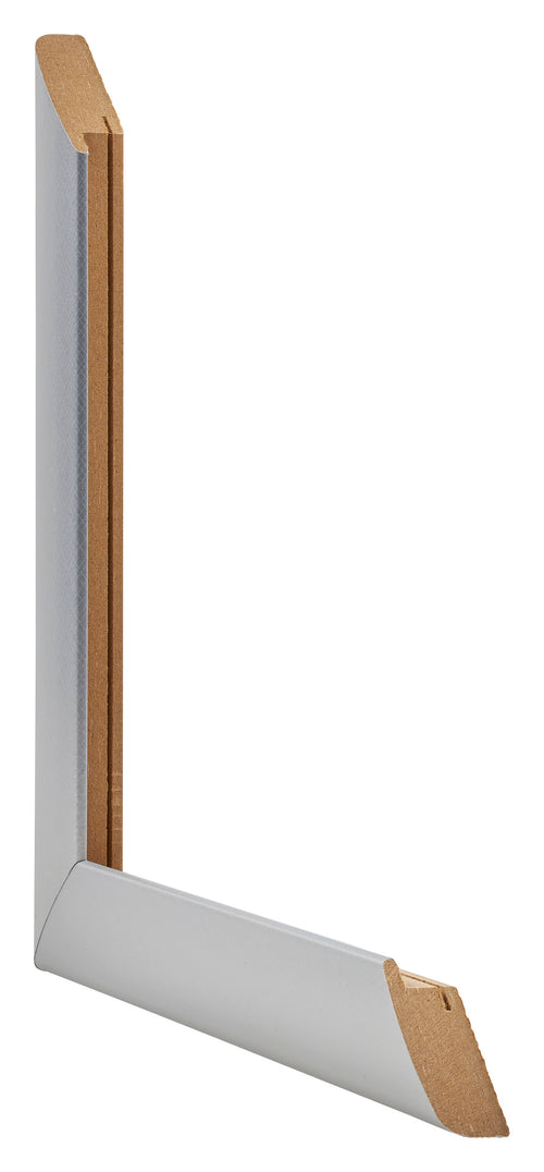 Como MDF Cadre Photo 35x35cm Aluminium Brosse Intersection | Yourdecoration.fr