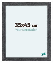 Como MDF Cadre Photo 35x45cm Gris Patine De Face Mesure | Yourdecoration.fr