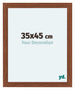 Como MDF Cadre Photo 35x45cm Noyer De Face Mesure | Yourdecoration.fr