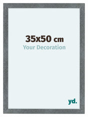 Como MDF Cadre Photo 35x50cm Fer Patine De Face Mesure | Yourdecoration.fr