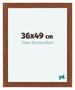 Como MDF Cadre Photo 36x49cm Noyer De Face Mesure | Yourdecoration.fr