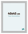 Como MDF Cadre Photo 40x45cm Blanc Mat De Face Mesure | Yourdecoration.fr