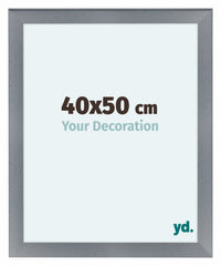 Como MDF Cadre Photo 40x50cm Aluminium Brosse De Face Mesure | Yourdecoration.fr