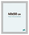 Como MDF Cadre Photo 40x50cm Blanc Brillant De Face Mesure | Yourdecoration.fr