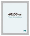 Como MDF Cadre Photo 40x50cm Blanc Mat De Face Mesure | Yourdecoration.fr