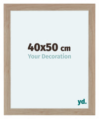 Como MDF Cadre Photo 40x50cm Chene Clair De Face Mesure | Yourdecoration.fr