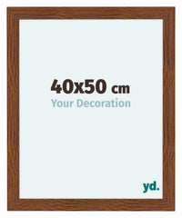 Como MDF Cadre Photo 40x50cm Chene Rustique De Face Mesure | Yourdecoration.fr
