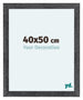Como MDF Cadre Photo 40x50cm Gris Patine De Face Mesure | Yourdecoration.fr
