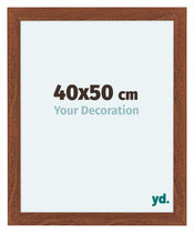 Como MDF Cadre Photo 40x50cm Noyer De Face Mesure | Yourdecoration.fr