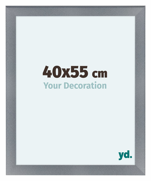 Como MDF Cadre Photo 40x55cm Aluminium Brosse De Face Mesure | Yourdecoration.fr