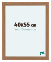 Como MDF Cadre Photo 40x55cm Noyer Clair De Face Mesure | Yourdecoration.fr