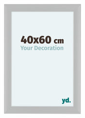 Como MDF Cadre Photo 40x60cm Blanc Brillant De Face Mesure | Yourdecoration.fr