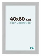 Como MDF Cadre Photo 40x60cm Blanc Brillant De Face Mesure | Yourdecoration.fr