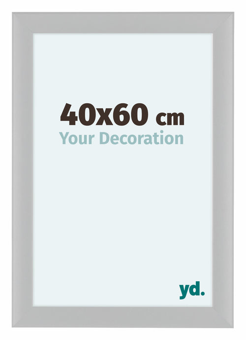 Como MDF Cadre Photo 40x60cm Blanc Brillant De Face Mesure | Yourdecoration.fr