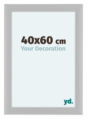 Como MDF Cadre Photo 40x60cm Blanc Mat De Face Mesure | Yourdecoration.fr