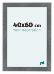 Como MDF Cadre Photo 40x60cm Fer Patine De Face Mesure | Yourdecoration.fr