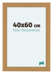 Como MDF Cadre Photo 40x60cm Hetre De Face Mesure | Yourdecoration.fr
