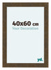 Como MDF Cadre Photo 40x60cm Or Antique De Face Mesure | Yourdecoration.fr