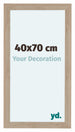 Como MDF Cadre Photo 40x70cm Chene Clair De Face Mesure | Yourdecoration.fr
