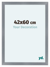Como MDF Cadre Photo 42x60cm Aluminium Brosse De Face Mesure | Yourdecoration.fr