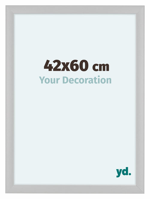 Como MDF Cadre Photo 42x60cm Blanc Mat De Face Mesure | Yourdecoration.fr