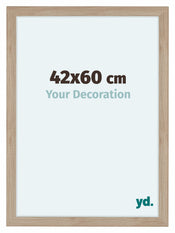 Como MDF Cadre Photo 42x60cm Chene Clair De Face Mesure | Yourdecoration.fr