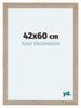 Como MDF Cadre Photo 42x60cm Chene Clair De Face Mesure | Yourdecoration.fr