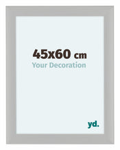Como MDF Cadre Photo 45x60cm Blanc Grain de Bois De Face Mesure | Yourdecoration.fr