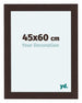 Como MDF Cadre Photo 45x60cm Chene Fonce De Face Mesure | Yourdecoration.fr