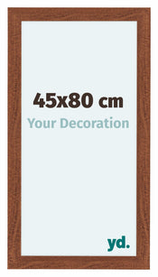 Como MDF Cadre Photo 45x80cm Noyer De Face Mesure | Yourdecoration.fr