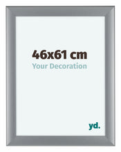 Como MDF Cadre Photo 46x61cm Argent Mat De Face Mesure | Yourdecoration.fr