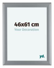 Como MDF Cadre Photo 46x61cm Argent Mat De Face Mesure | Yourdecoration.fr