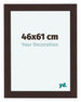 Como MDF Cadre Photo 46x61cm Chene Fonce De Face Mesure | Yourdecoration.fr