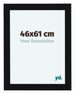 Como MDF Cadre Photo 46x61cm Noir Brillant De Face Mesure | Yourdecoration.fr