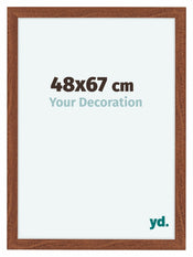 Como MDF Cadre Photo 48x67cm Noyer De Face Mesure | Yourdecoration.fr