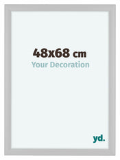 Como MDF Cadre Photo 48x68cm Blanc Mat De Face Mesure | Yourdecoration.fr