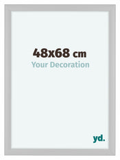 Como MDF Cadre Photo 48x68cm Blanc Mat De Face Mesure | Yourdecoration.fr