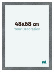 Como MDF Cadre Photo 48x68cm Fer Patine De Face Mesure | Yourdecoration.fr
