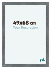 Como MDF Cadre Photo 49x68cm Fer Patine De Face Mesure | Yourdecoration.fr