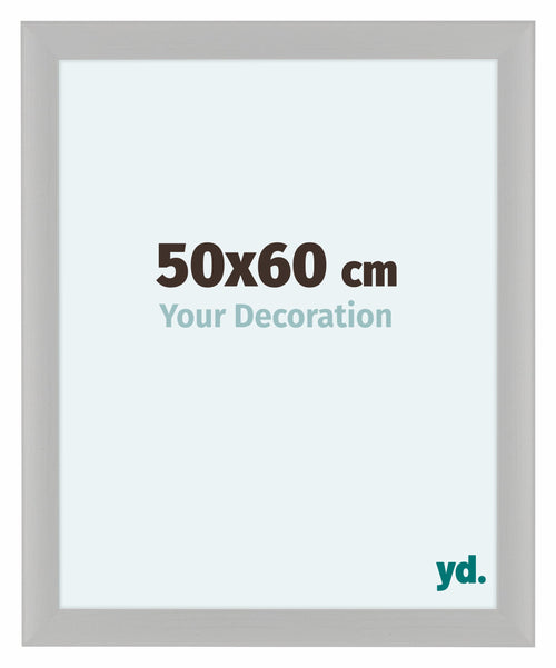 Como MDF Cadre Photo 50x60cm Blanc Grain de Bois De Face Mesure | Yourdecoration.fr