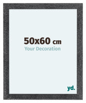 Como MDF Cadre Photo 50x60cm Gris Patine De Face Mesure | Yourdecoration.fr
