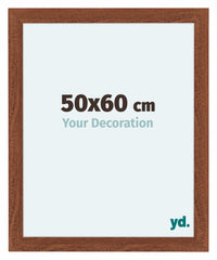 Como MDF Cadre Photo 50x60cm Noyer De Face Mesure | Yourdecoration.fr