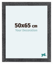 Como MDF Cadre Photo 50x65cm Gris Patine De Face Mesure | Yourdecoration.fr