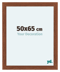 Como MDF Cadre Photo 50x65cm Noyer De Face Mesure | Yourdecoration.fr